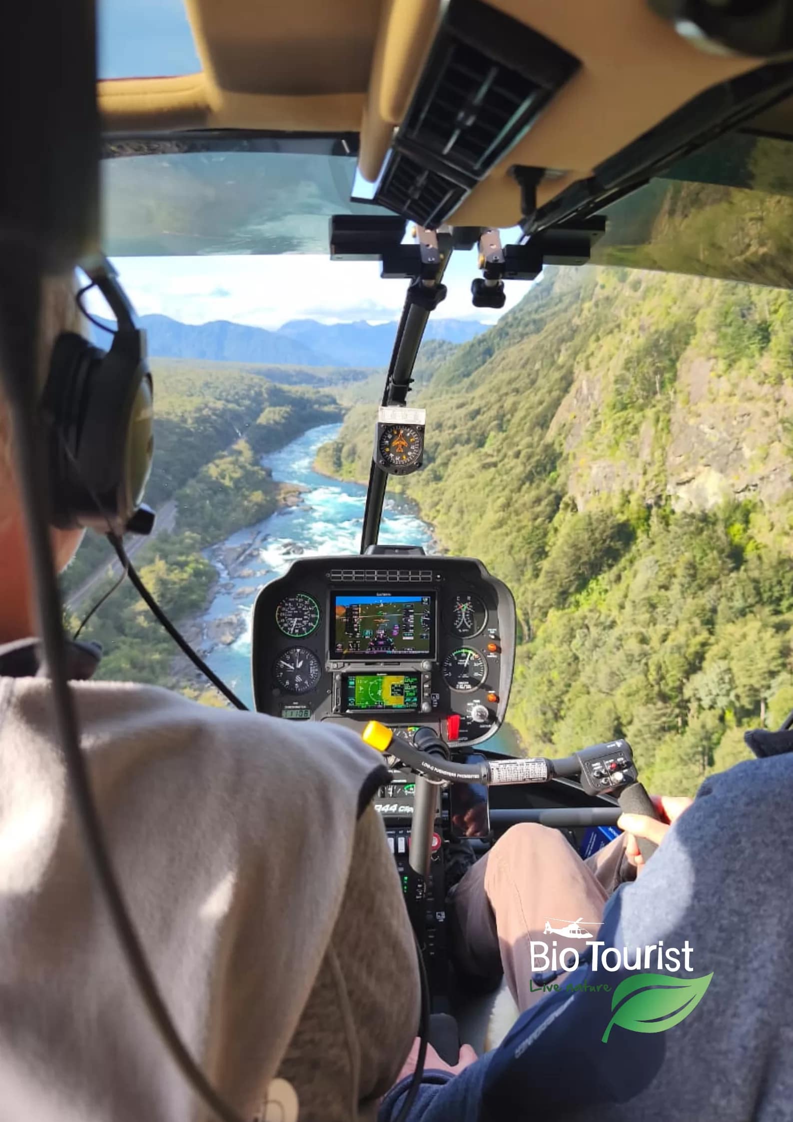 Paseo en helicóptero por El Volcán Osorno